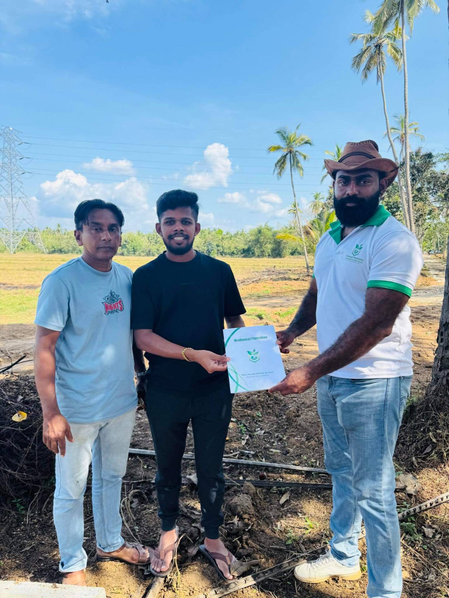 New plantation project agreement with customer